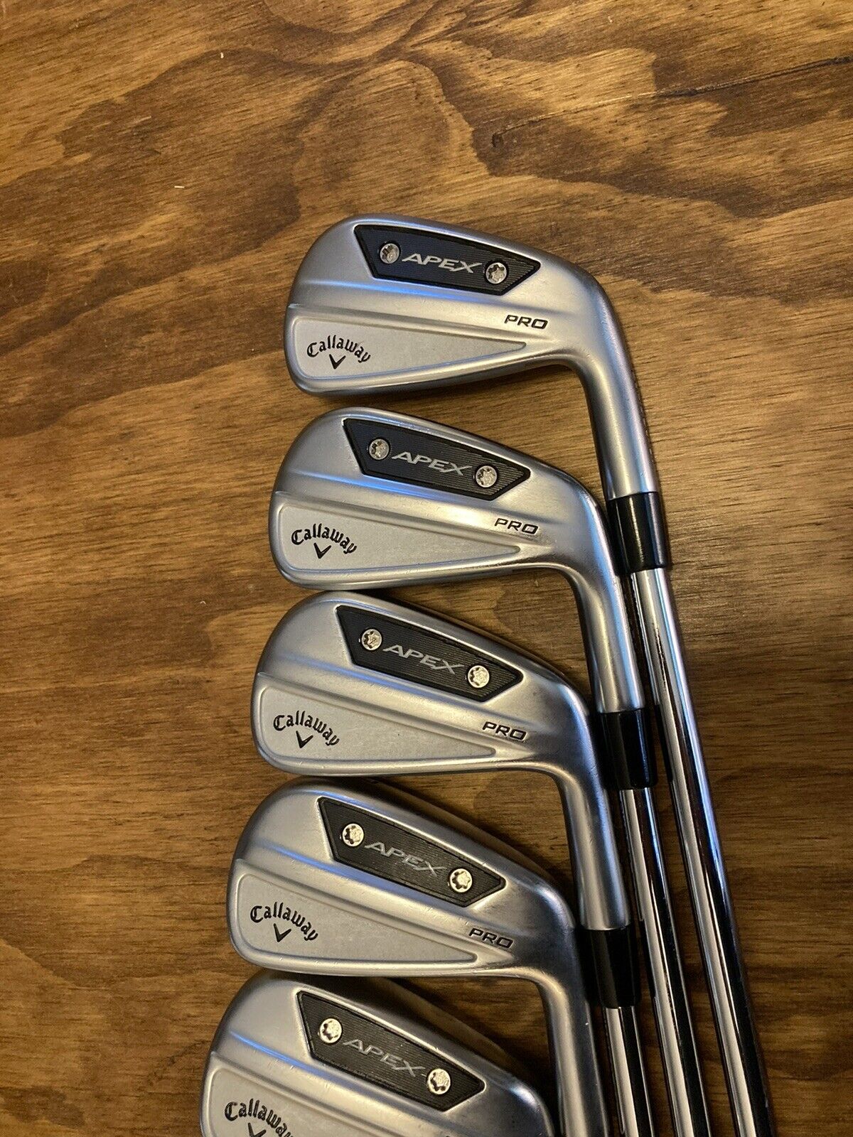 Callaway Apex 24 Pro 2024 Iron Set / 4-PW Stiff Flex Steel Shafts