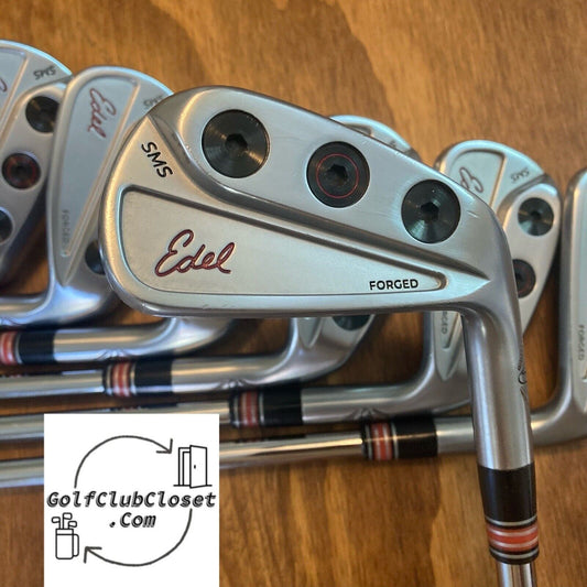 Edel SMS Forged Iron Set / 5-GW Stiff Flex Steel Shafts