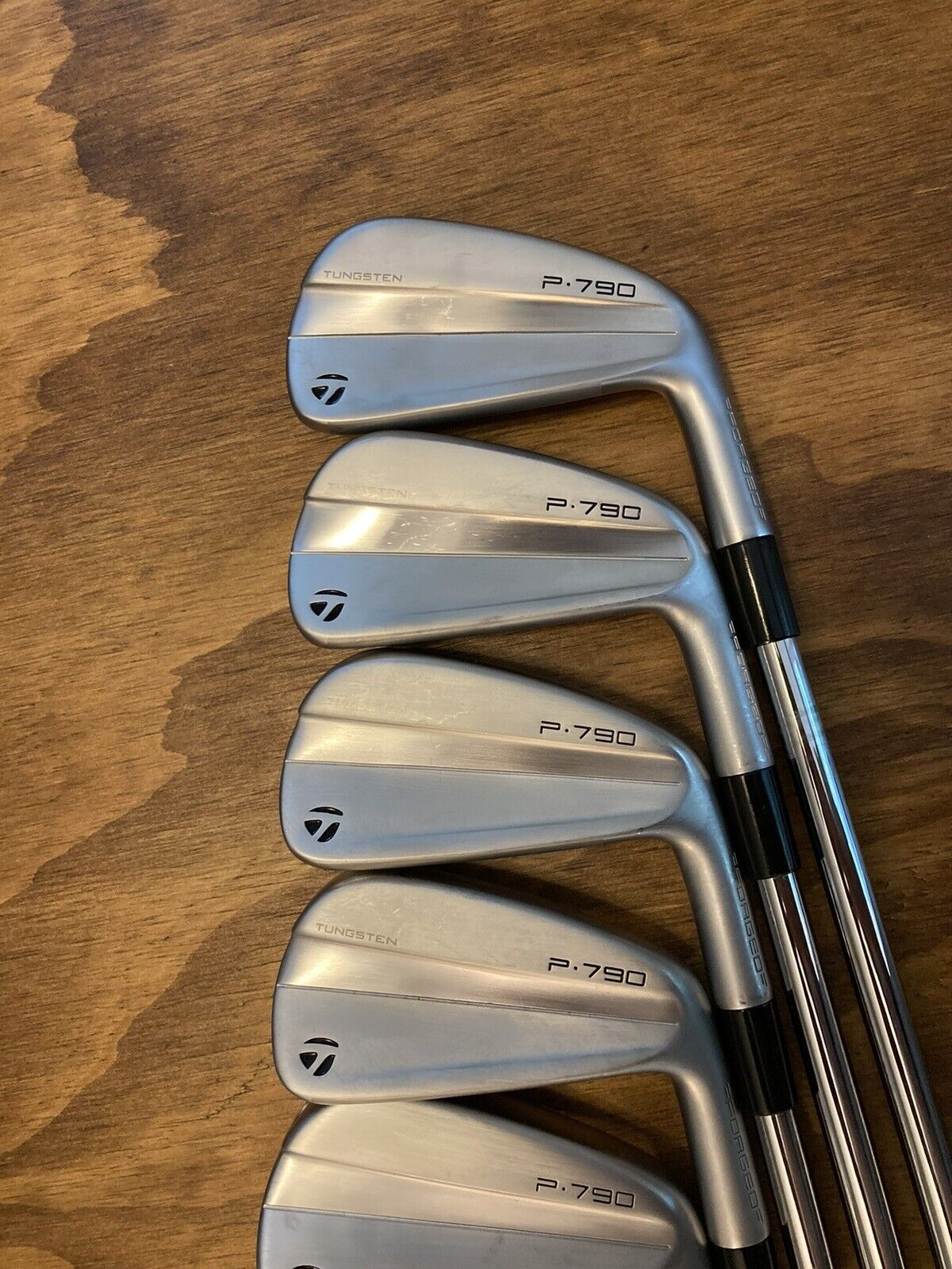 Taylormade P790 2023 Iron Set / 4-AW Stiff Flex Steel Shafts