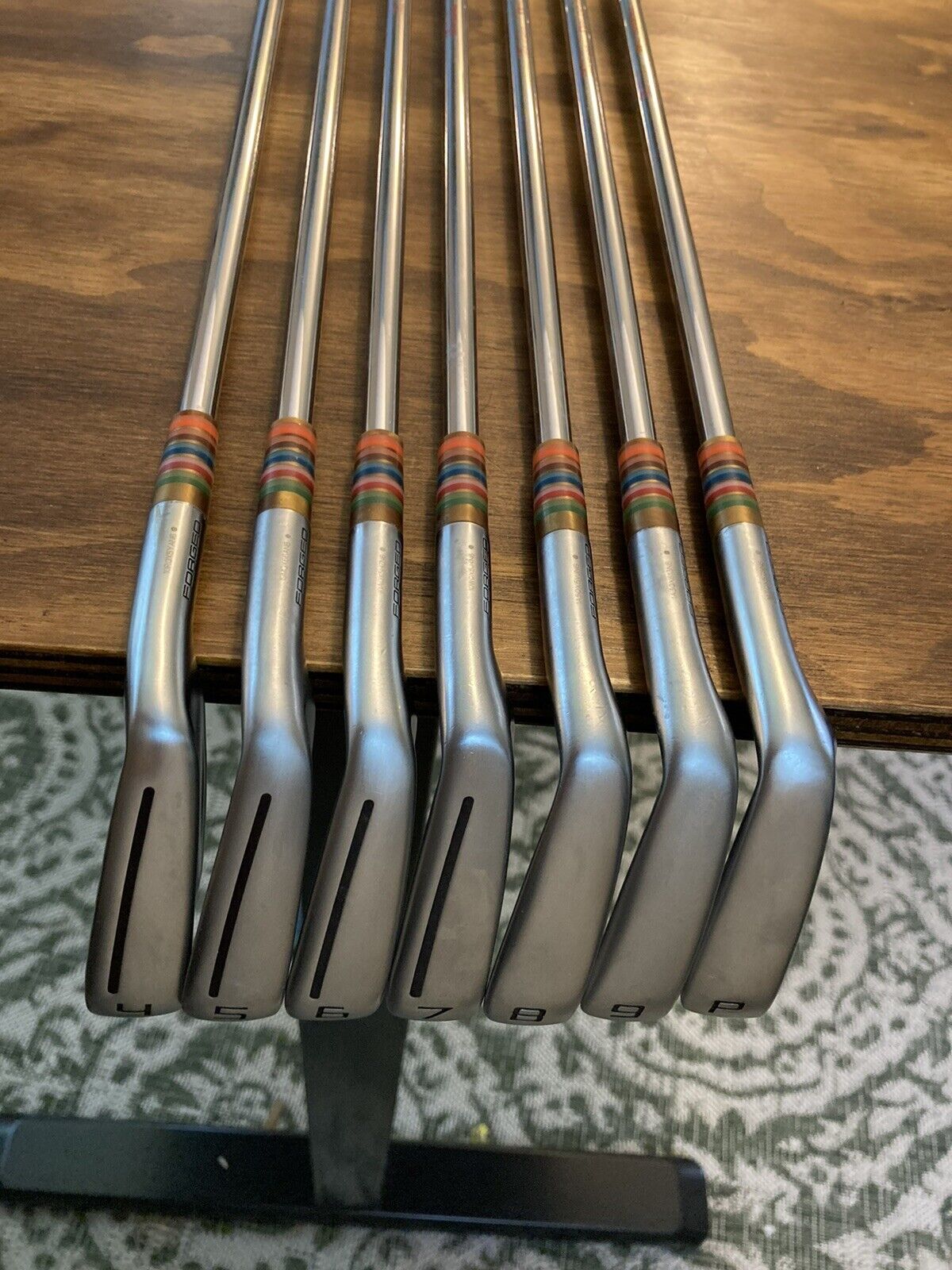 TaylorMade P790 2021 Iron Set / 4-PW Stiff Flex Steel Shafts -1/2”