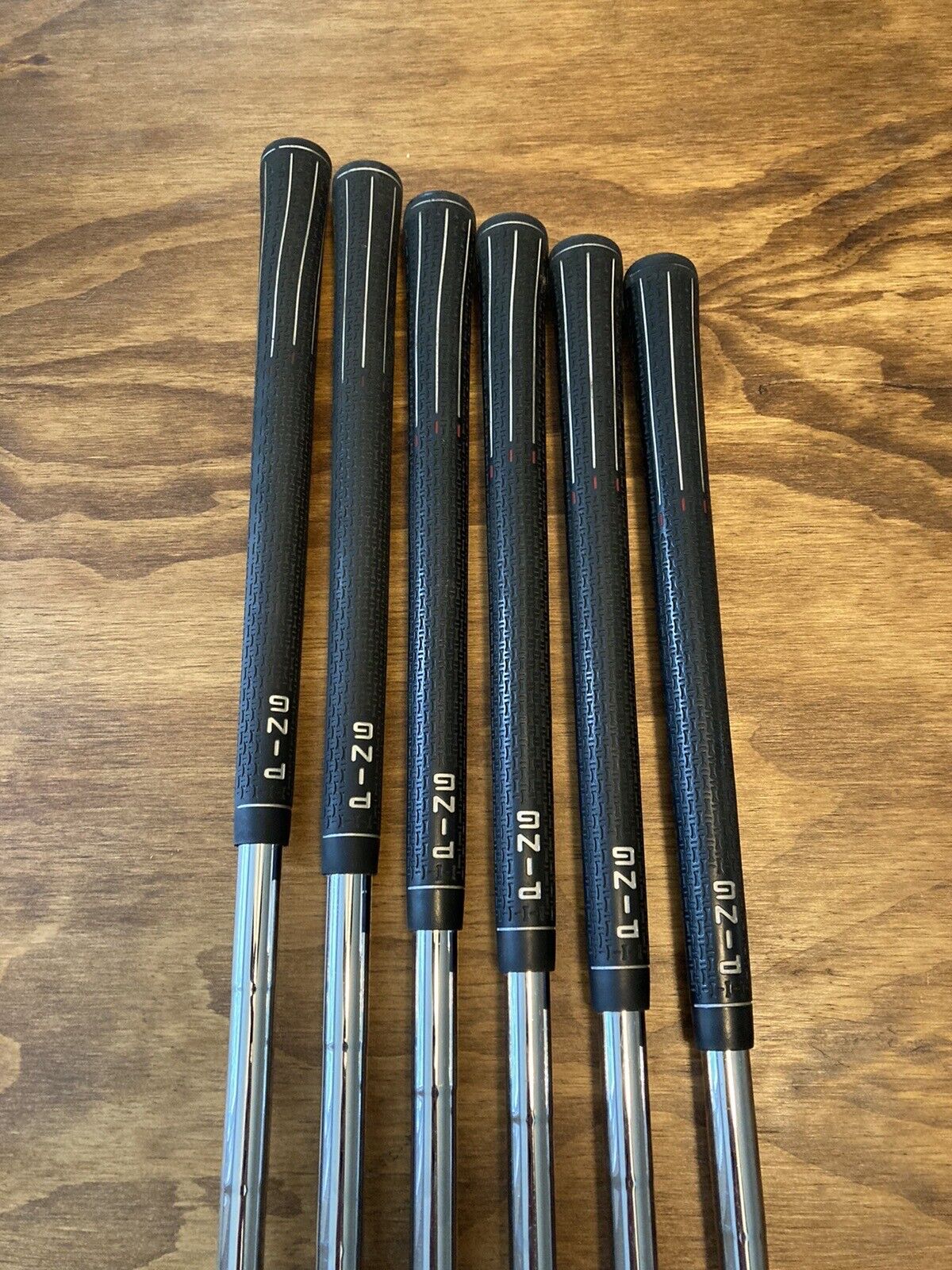 Ping G15 Iron Set / 5-PW Stiff Flex Steel Shafts Purple Dot