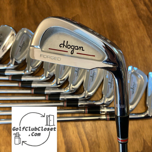 Ben Hogan Edge Forged Iron Set / 2-PW-SW-LW Stiff Flex Steel Shafts