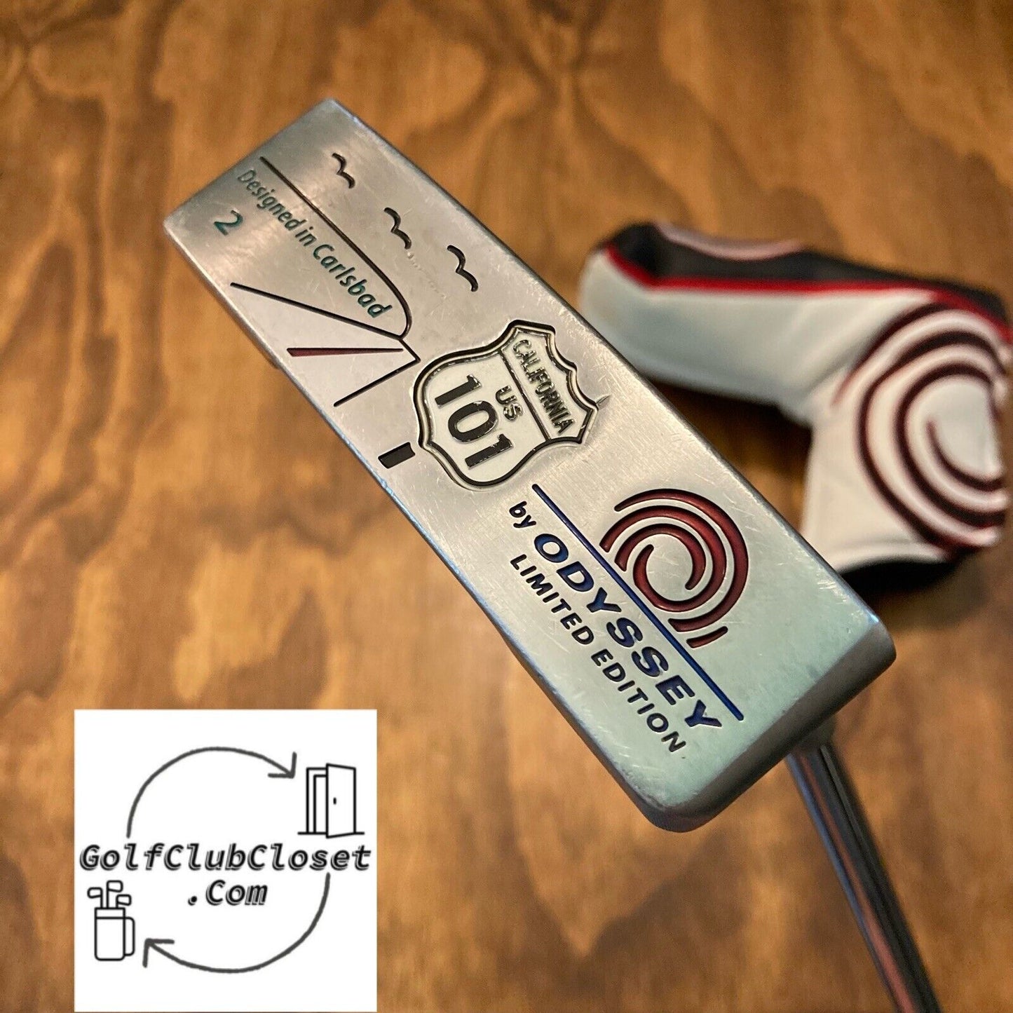 Odyssey California US Hwy 101 2 Designed In Carlsbad Limited Putter / 35”