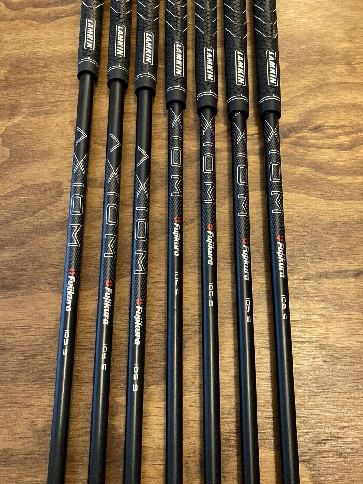 Mizuno Pro 225 Black Iron Set (Axiom Shafts) / 5-GW Stiff Flex Graphite Shafts