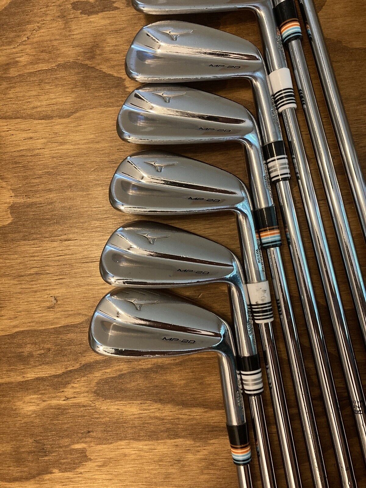 Mizuno MP20 MB Iron Set / 3-P Stiff Flex Steel Shafts +3/4”