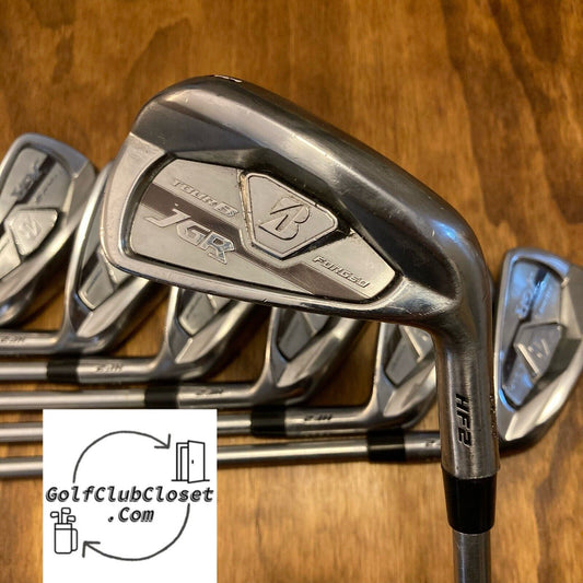 Bridgestone Tour B JGR HF2 Forged Iron Set / 4-PW Firm Flex Steel Shafts -1/2”