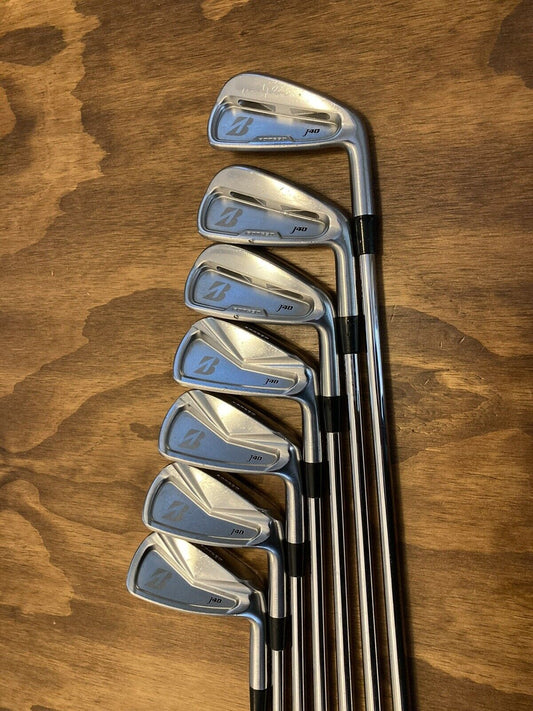 Bridgestone J40 Forged Iron Set / 4-PW Stiff Flex Steel Shafts