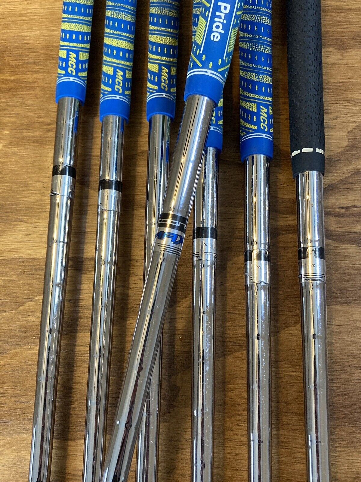 Cobra Max Iron Set / 4i + 6-GW Stiff Flex Steel Shafts +1/2”