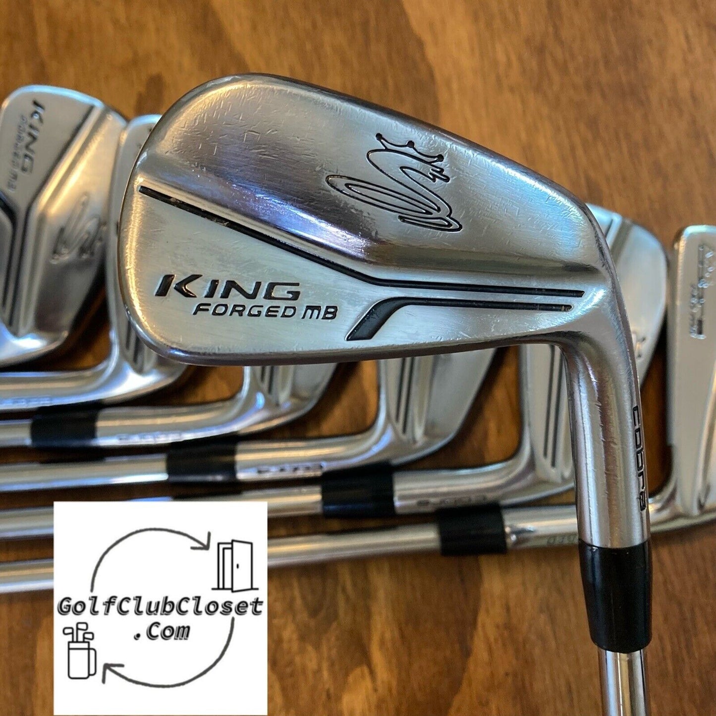 Cobra King Forged MB Iron Set / 4-PW X-Stiff Flex Steel Shafts