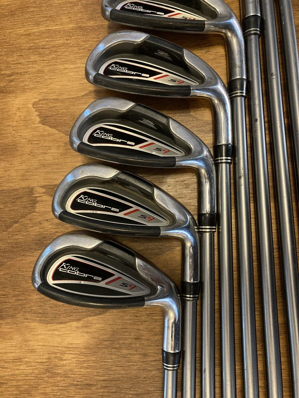 Cobra King S9 Iron Set / 4-GW Regular Flex Graphite Shafts