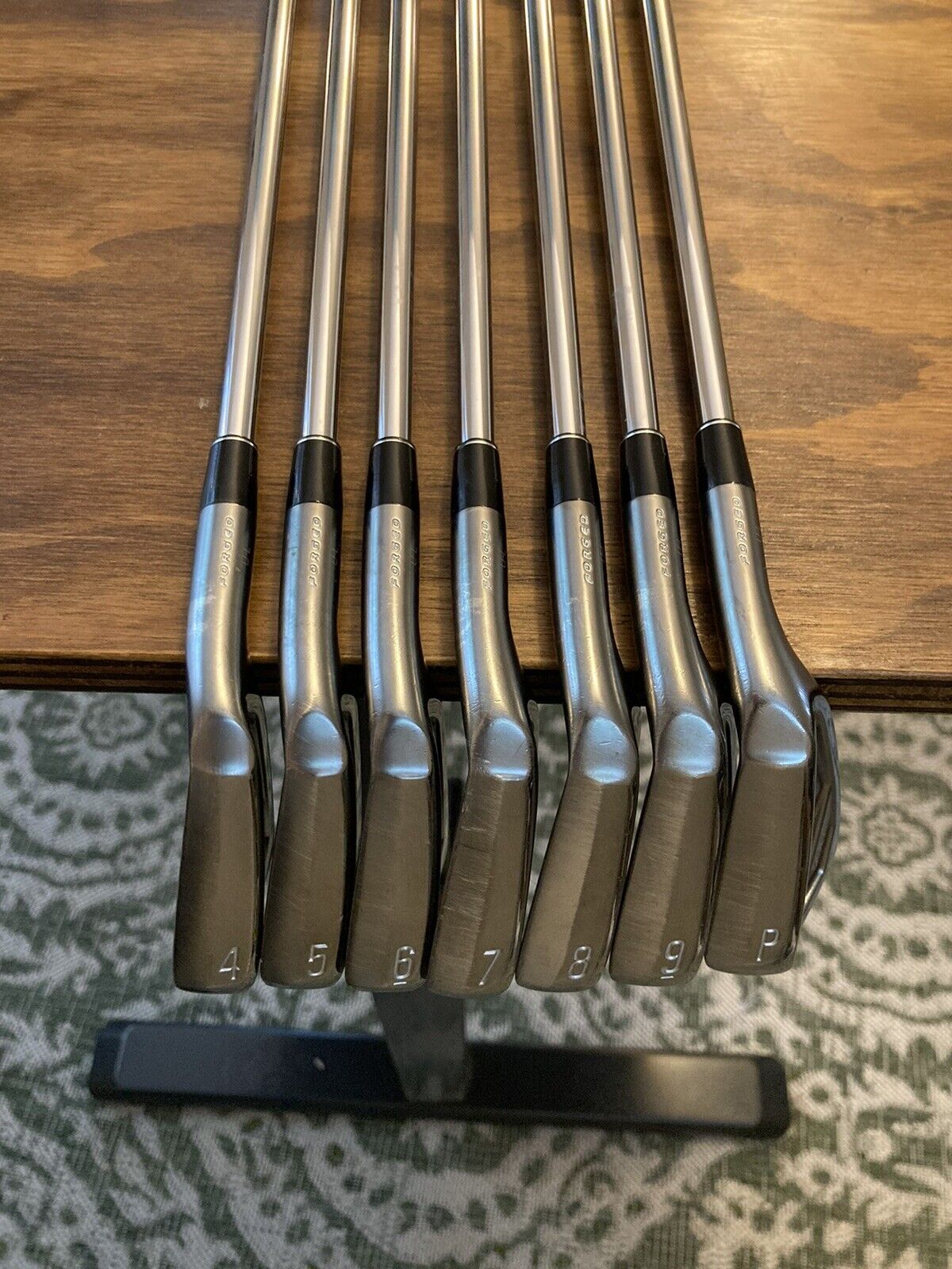 Srixon Zx7 Mkii Black Chrome Limited Iron Set / 4-PW Stiff Flex Steel Shafts