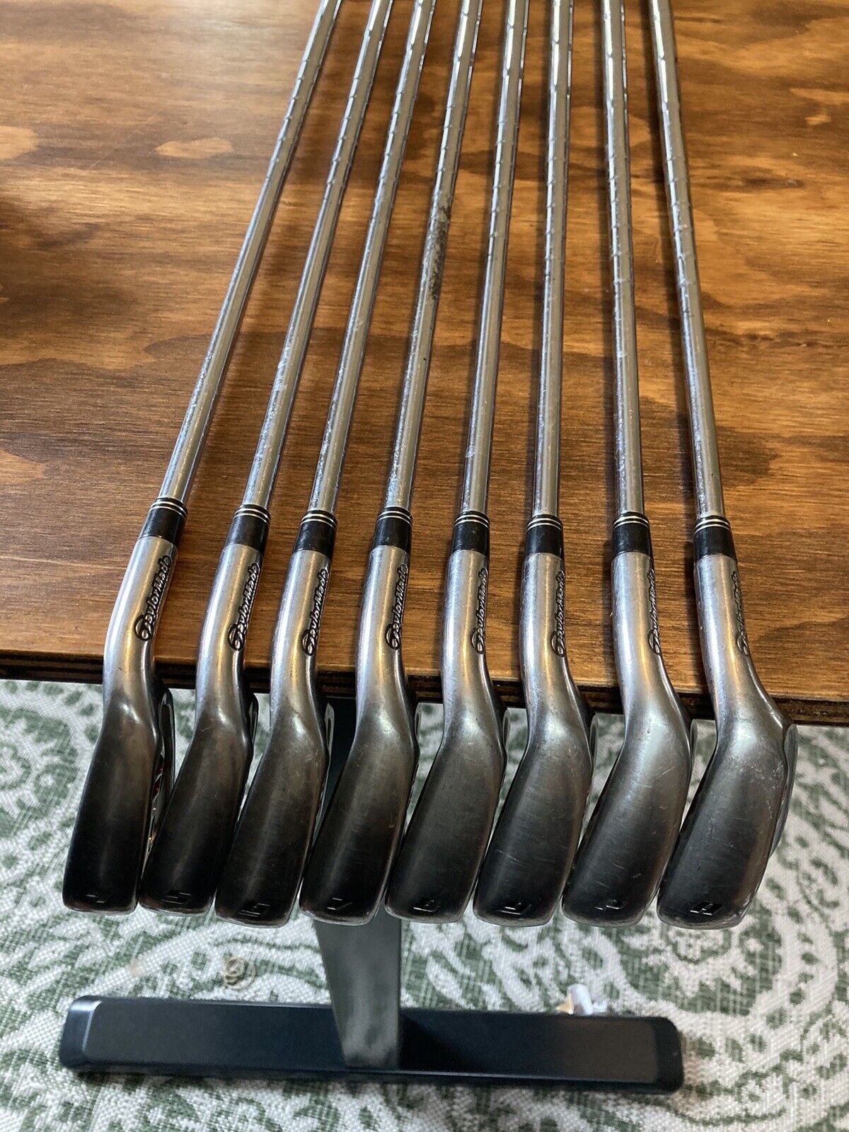 TaylorMade Burner HT Iron Set / 4-AW Stiff Flex Steel Shafts