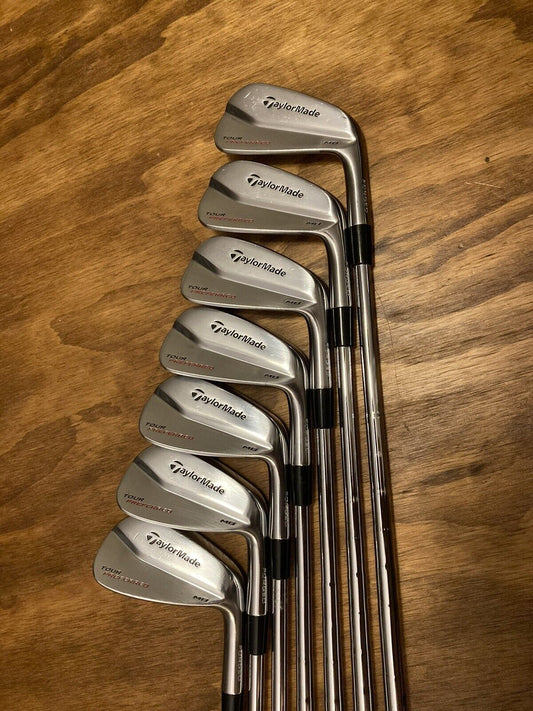 TaylorMade Tour Preferred MB Iron Set / 4-PW Regular Flex Steel Shafts +1/4”