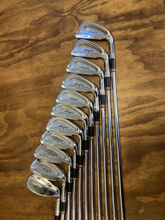 Ben Hogan Edge Forged Iron Set / 2-PW-SW-LW Stiff Flex Steel Shafts