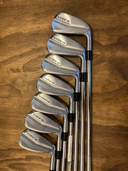 Brand New Cobra Forged Tec 2022 One Length Iron Set / 5-GW Regular Flex Steel