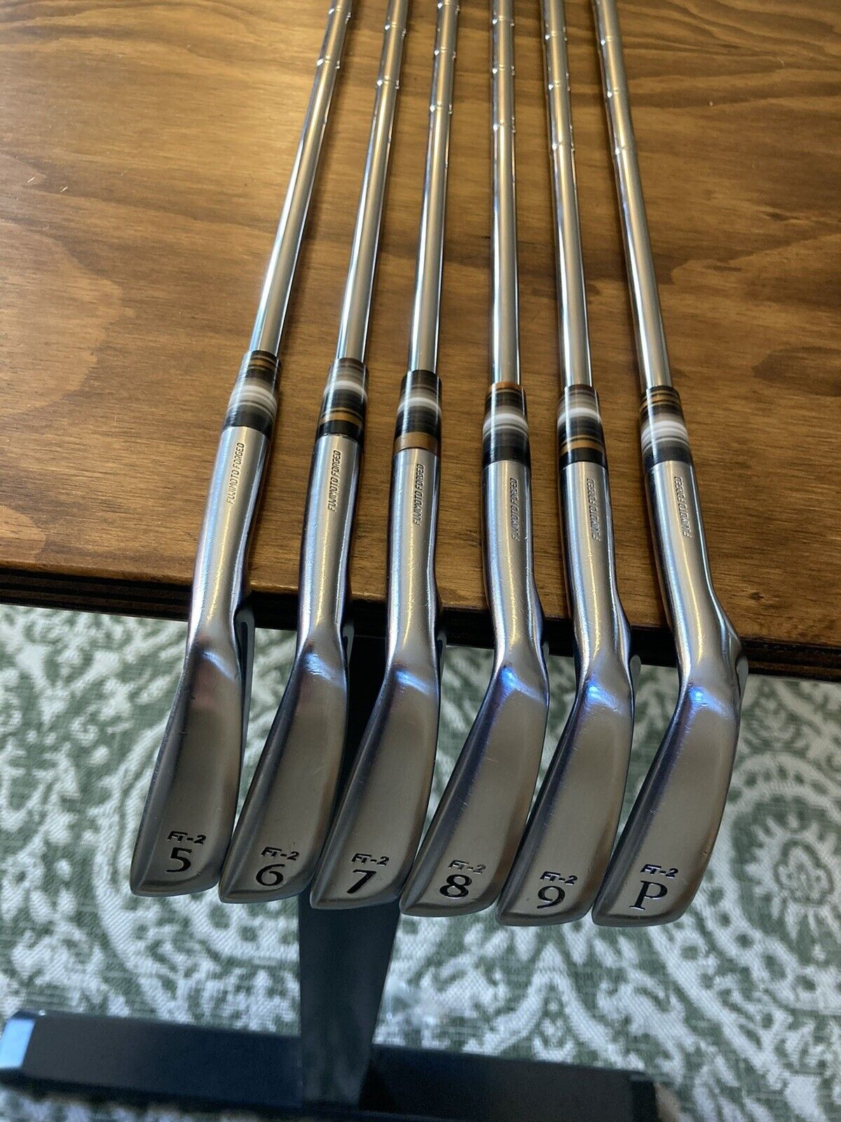 Fujimoto Forged MB-X FT-2 Iron Set / 5-PW Regular Flex Steel Shafts -3/4”