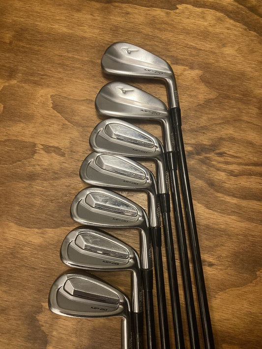 Mizuno MP20 HMB MMC Combo Iron Set / 4-PW Stiff Flex Steel Shafts