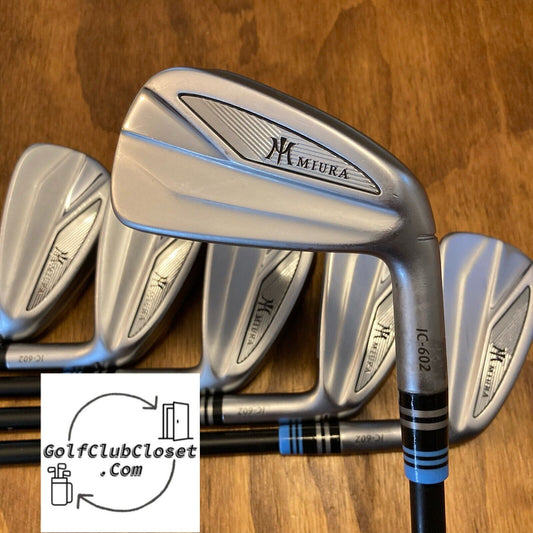 Miura IC-602 Iron Set / 5-PW X-Stiff Flex Graphite Shafts -1/4”