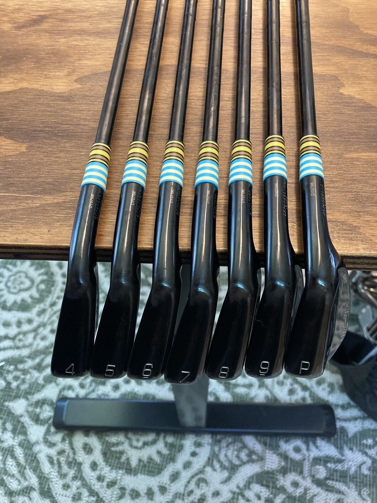 Mizuno Pro 225 Black Limited Iron Set / 4-PW Stiff Flex Steel Shafts -1/4”