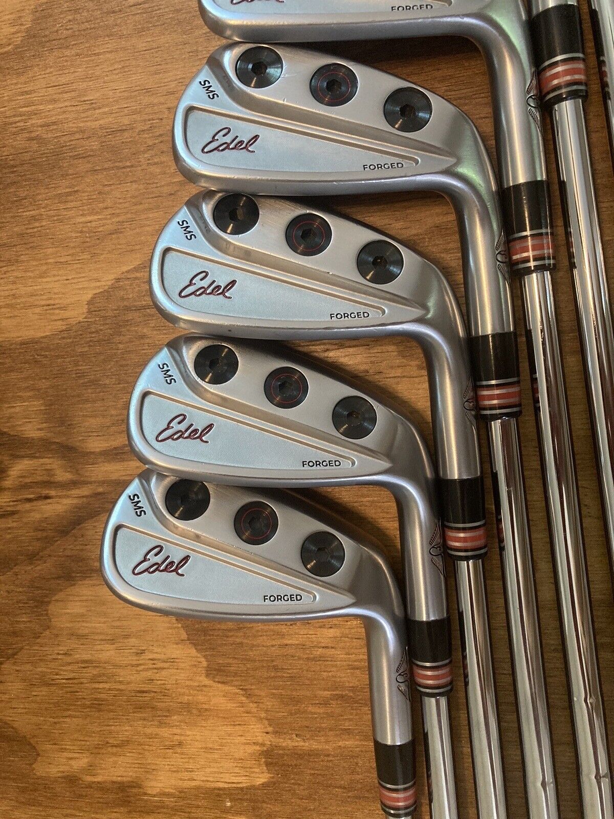 Edel SMS Forged Iron Set / 5-GW Stiff Flex Steel Shafts