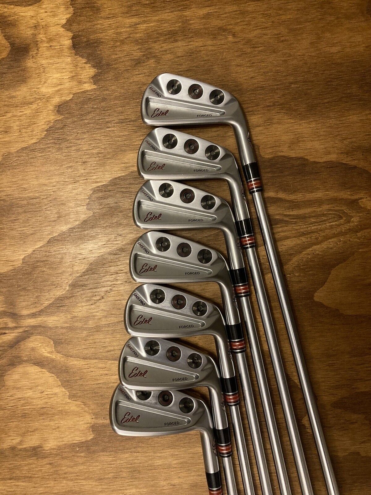 Edel SMS Pro Forged Iron Set / 4-PW X-Stiff Flex Steel Shafts