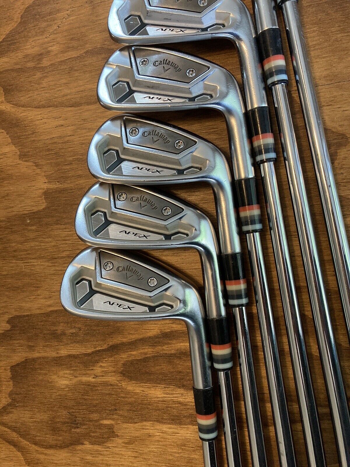 Callaway Apex TCB Iron Set / 4-PW Stiff Flex Steel Shafts