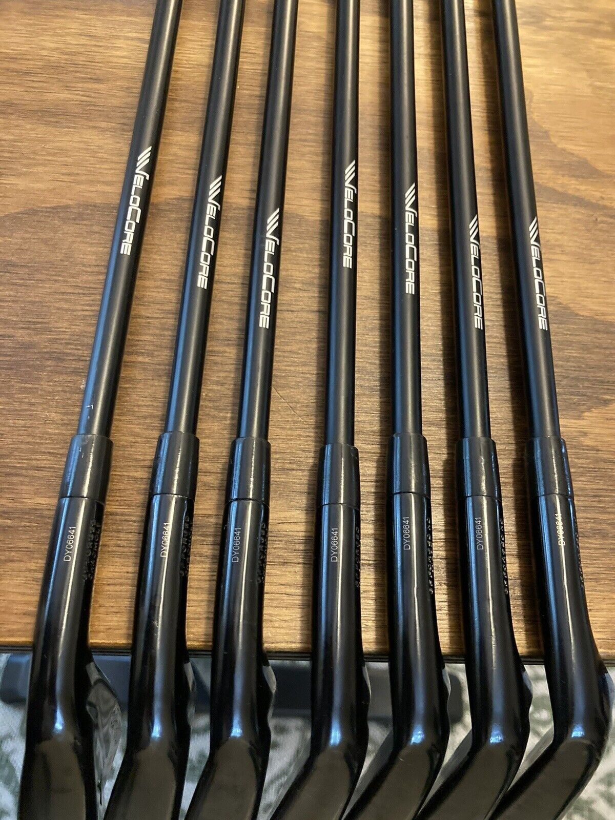 Mizuno Pro 225 Black Iron Set (Axiom Shafts) / 5-GW Stiff Flex Graphite Shafts