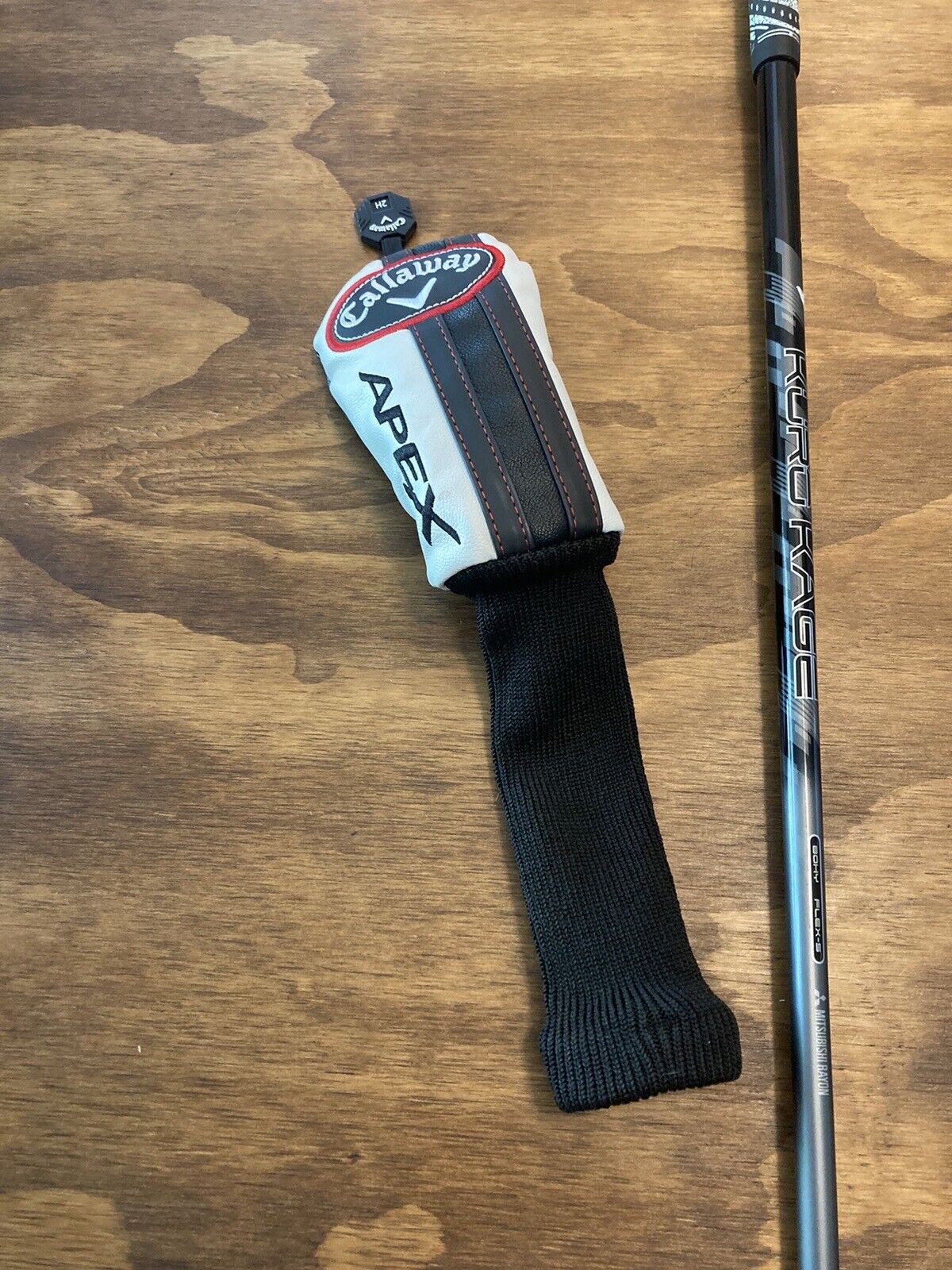 Callaway Apex 3 Hybrid / 20° Stiff Flex Shaft 40”