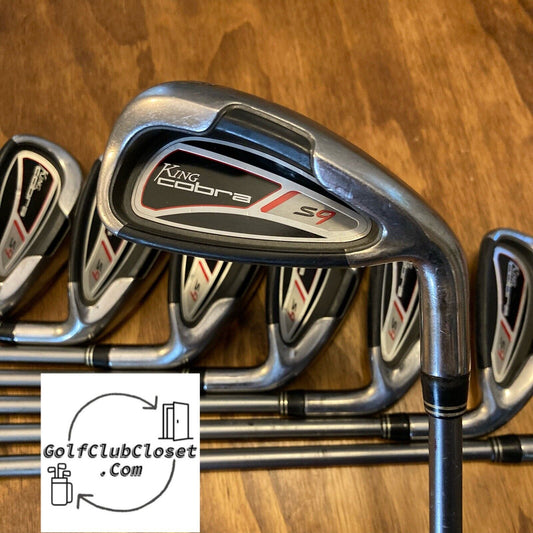 Cobra King S9 Iron Set / 4-GW Regular Flex Graphite Shafts