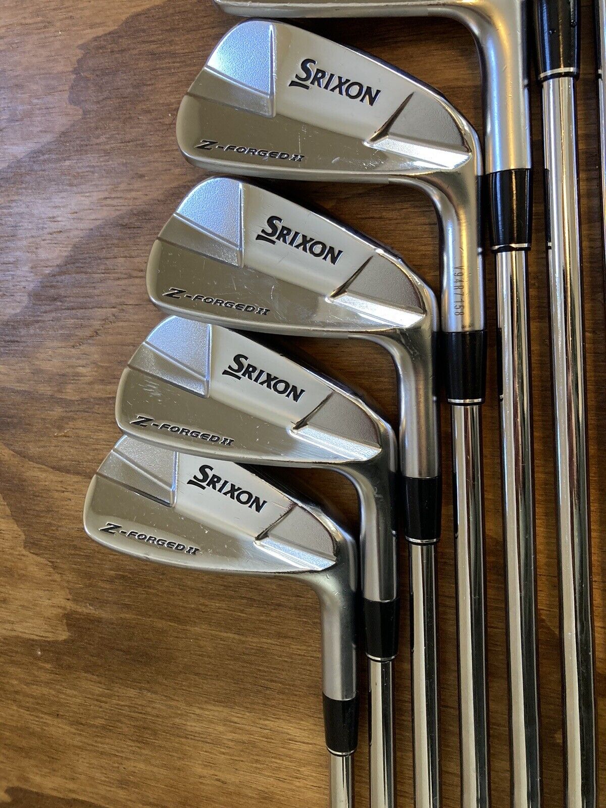 Srixon Z-Forged II 2023 Iron Set / 4-PW X-Stiff Flex Steel Shafts