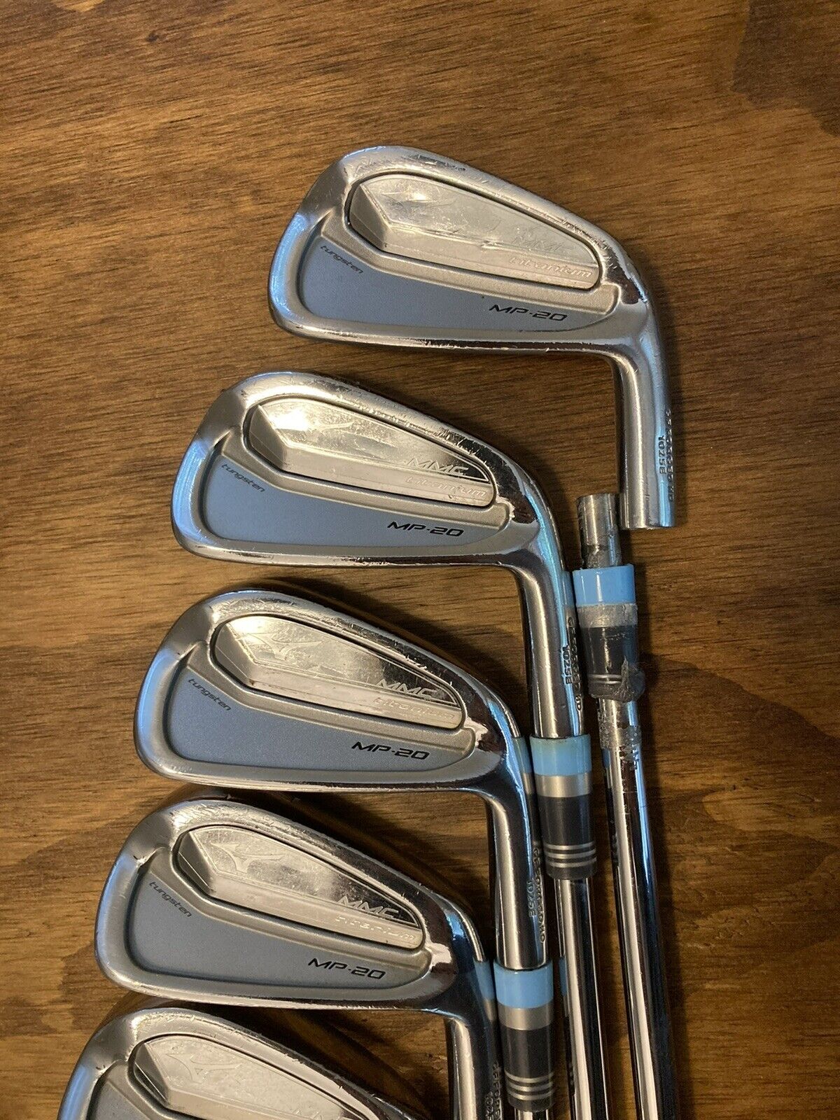 Mizuno MP20 MMC Iron Set / 4-PW Stiff Flex Steel Shafts +1/4”