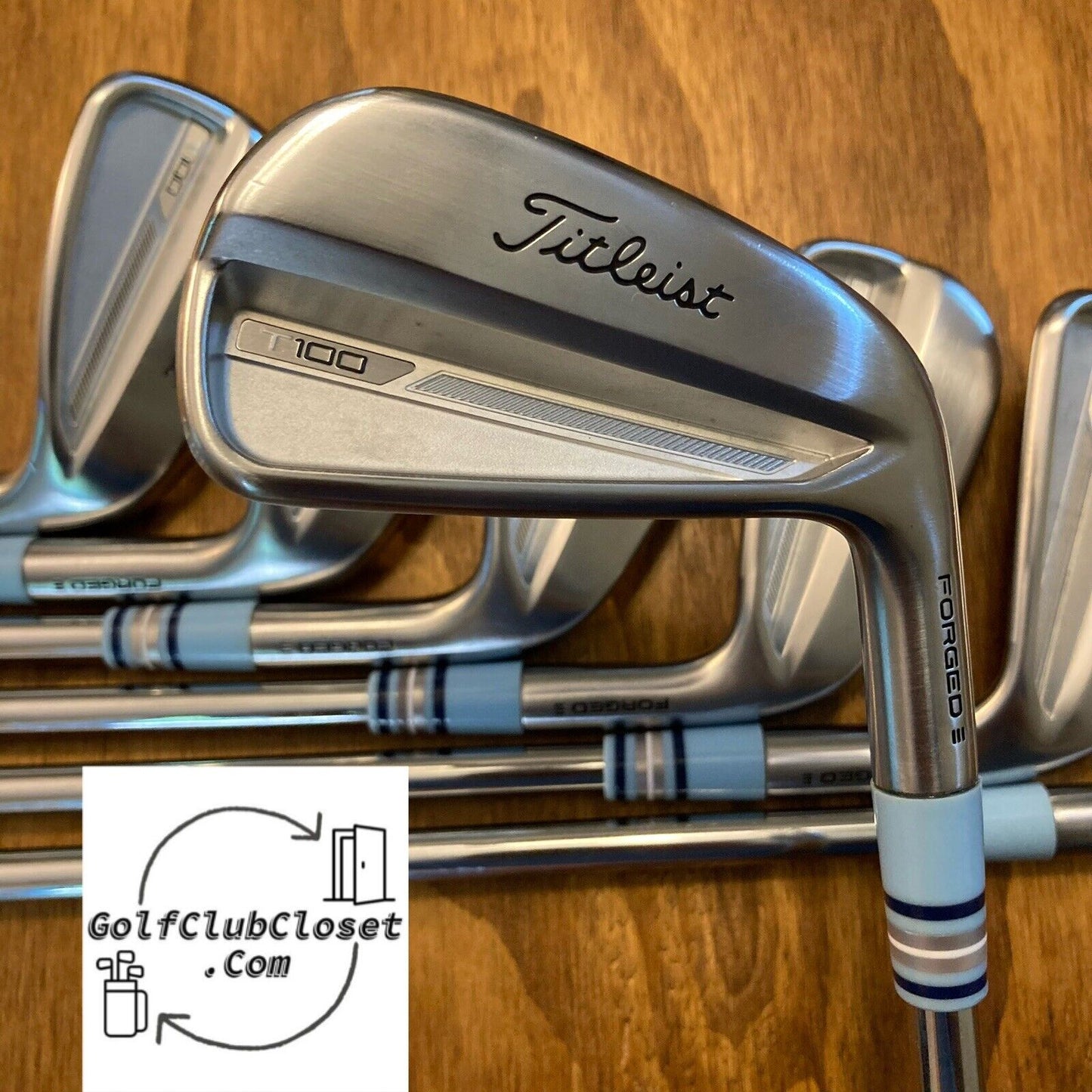 Titleist T100 2023 Forged Iron Set / 4-PW X-Stiff Flex Steel Shafts