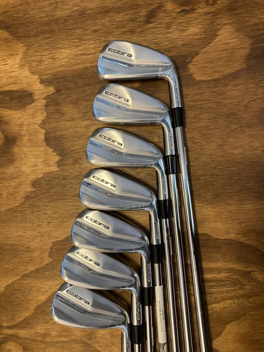 Brand New Cobra Forged Tec 2022 One Length Iron Set / 5-GW Stiff Flex Steel 37”