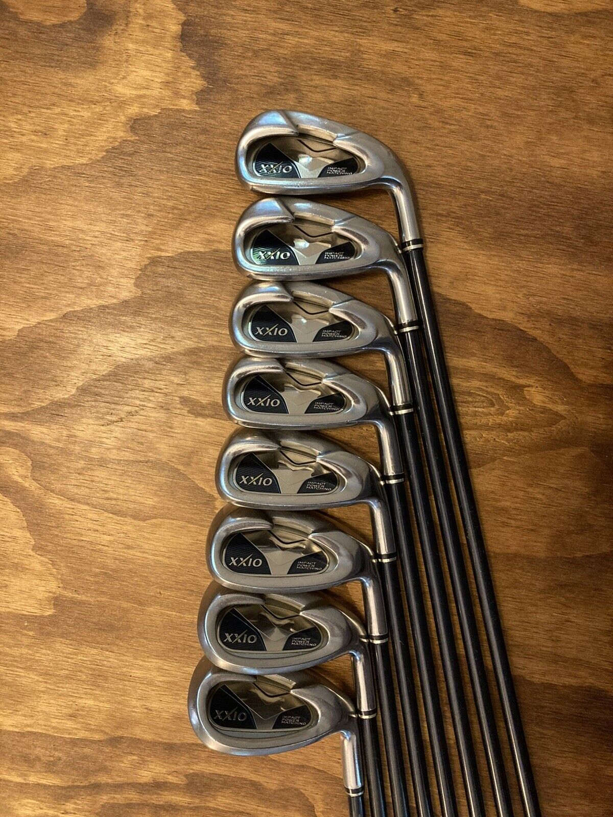 XXIO MP500 Iron Set / 5-PW-AW-SW Stiff-Regular Flex Graphite Shafts