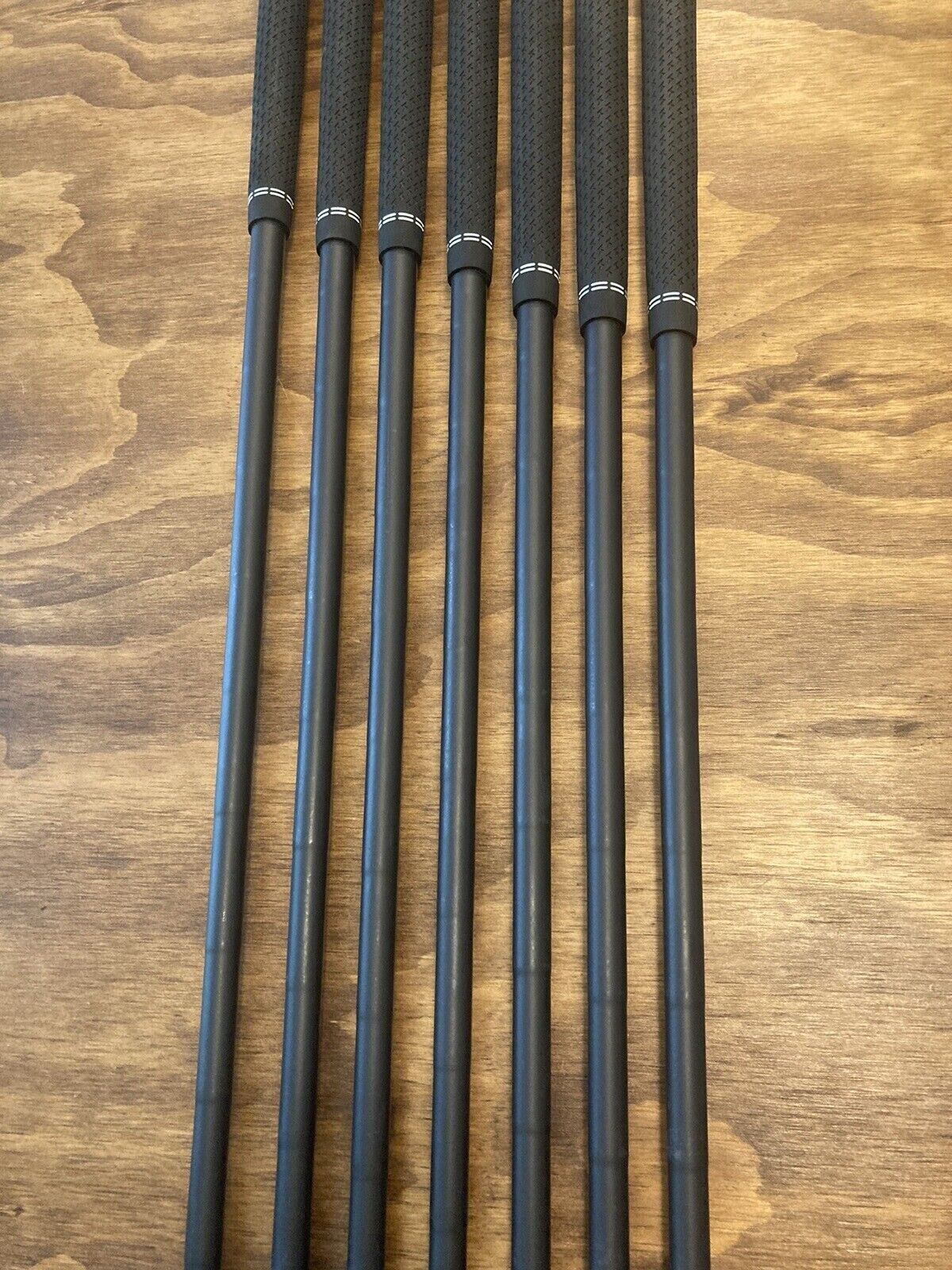 Custom Black Chrome PXG Gen1 0311 T Iron Set / 4-PW X-Stiff Flex Steel Shafts