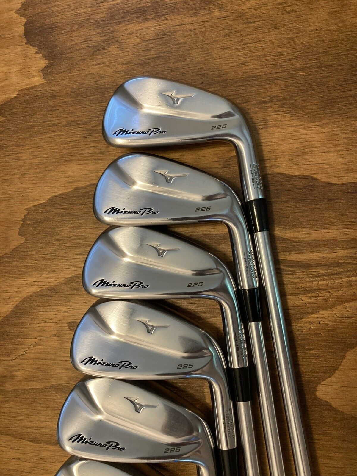 Mizuno Pro 225 Iron Set / 5-GW Stiff Flex Steel Shafts