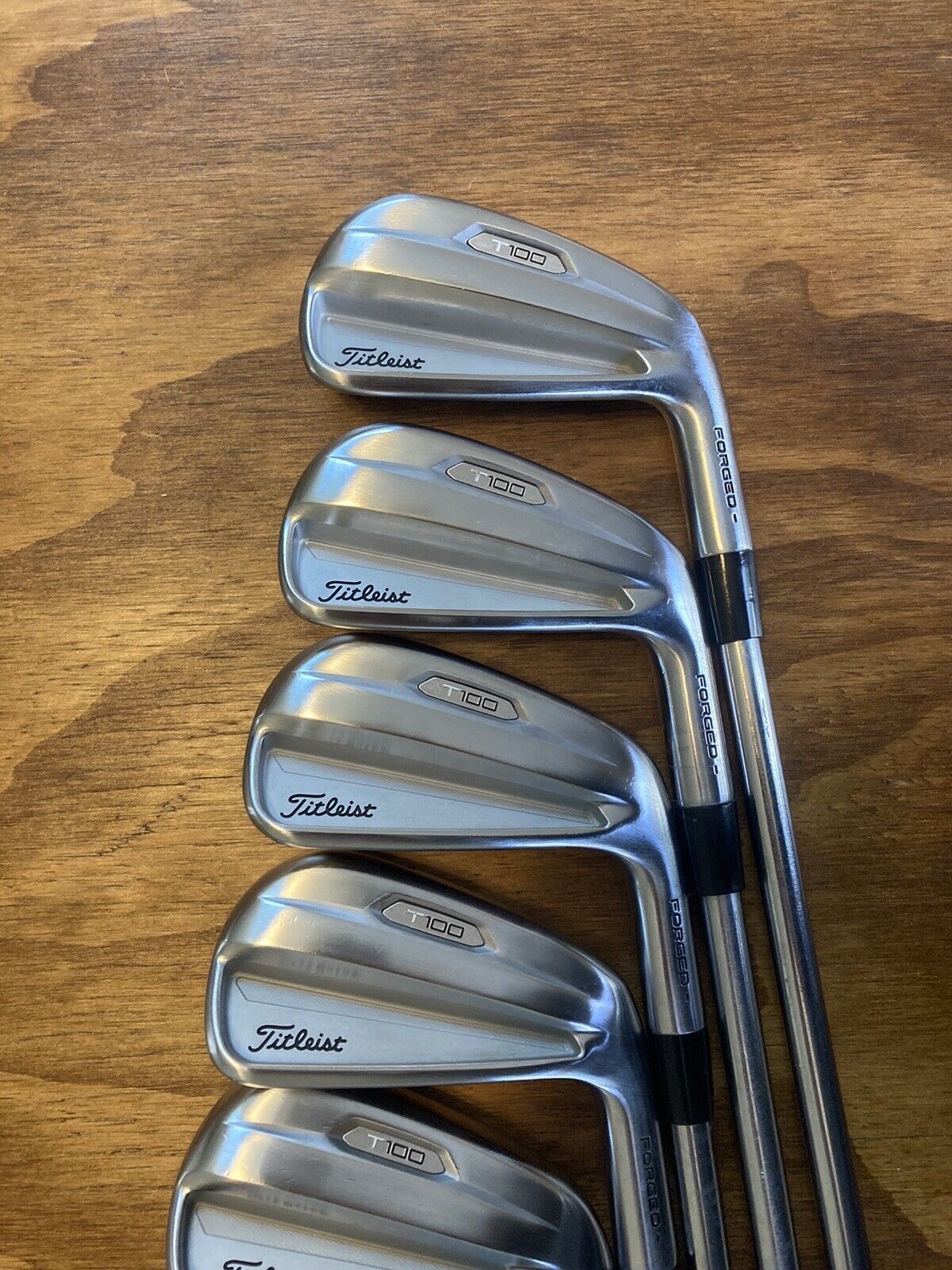 Titleist T100 2021 Iron Set / 4-PW Stiff Flex Steel Shafts