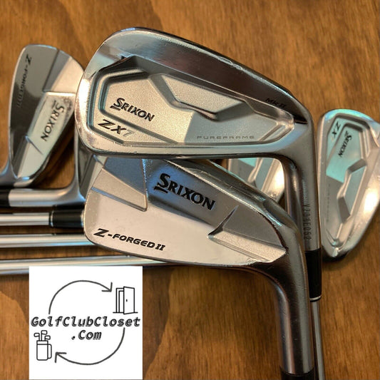 Srixon Zx7 MKII / Z Forged II Iron Set / 4-PW X-Stiff Flex Steel Shafts +1/2”