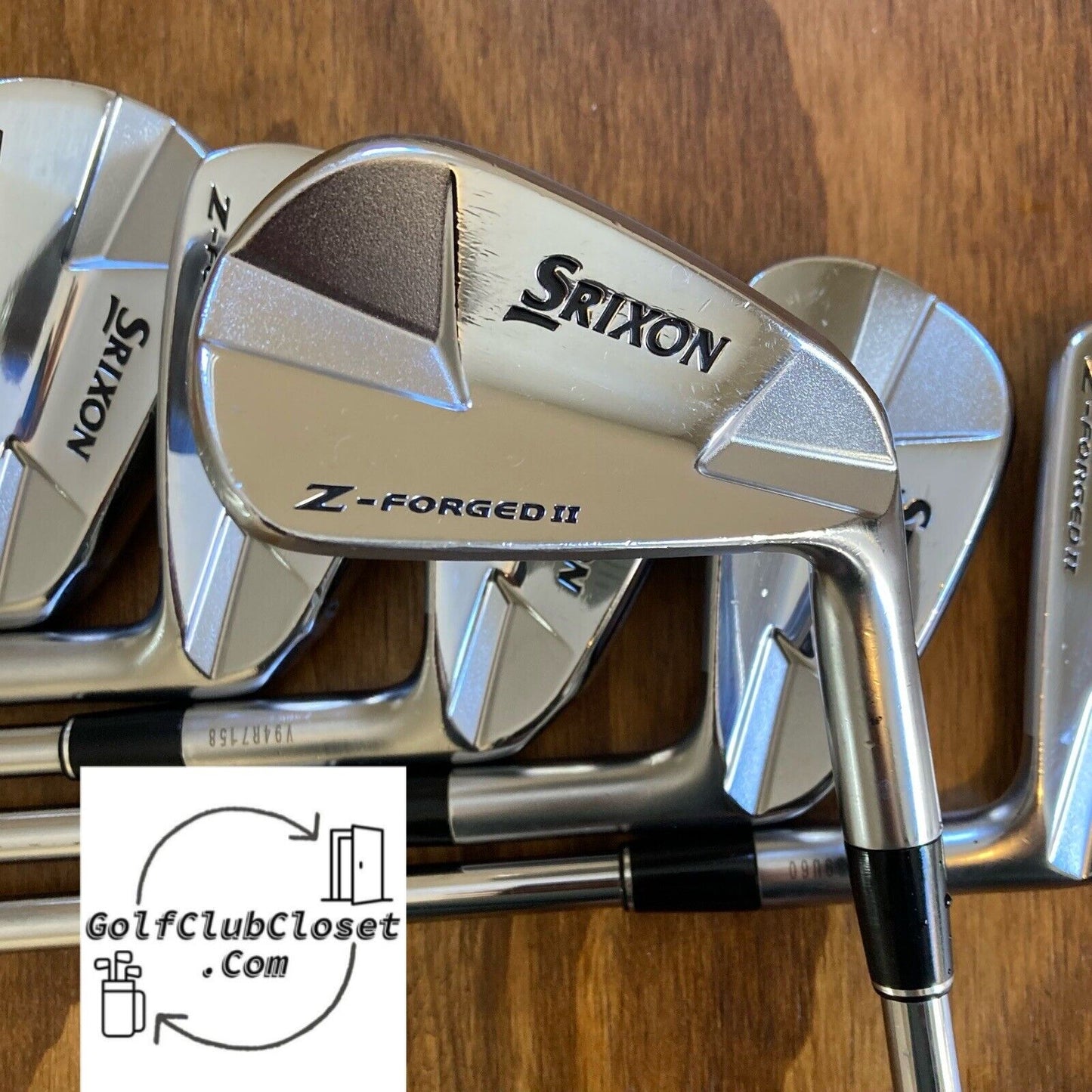 Srixon Z-Forged II 2023 Iron Set / 4-PW X-Stiff Flex Steel Shafts