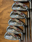 TaylorMade Burner HT Iron Set / 4-AW Stiff Flex Steel Shafts