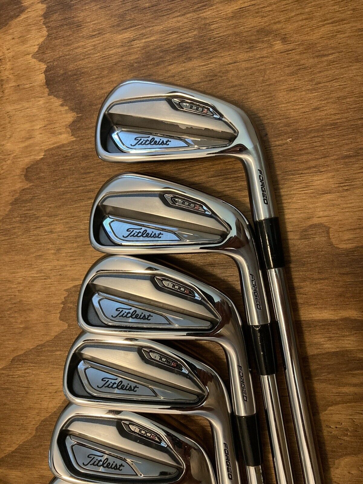 Titleist T100S Iron Set / 4-P Stiff Flex Steel Shafts +1/4”