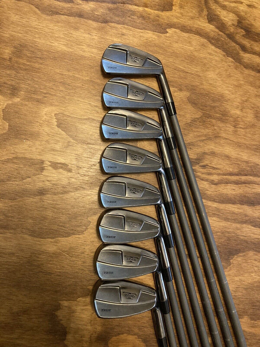 Custom Finish Mizuno T-Zoid True Iron Set / 3-PW Stiff Flex Steel Shafts