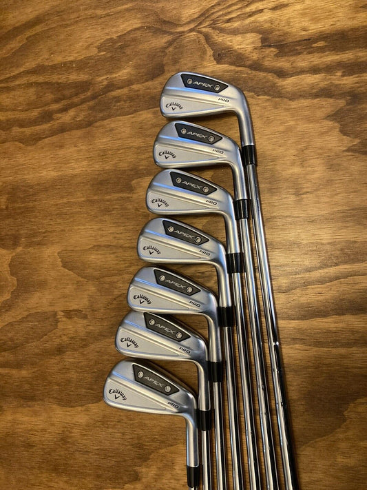 Callaway Apex 24 Pro 2024 Iron Set / 4-PW Stiff Flex Steel Shafts