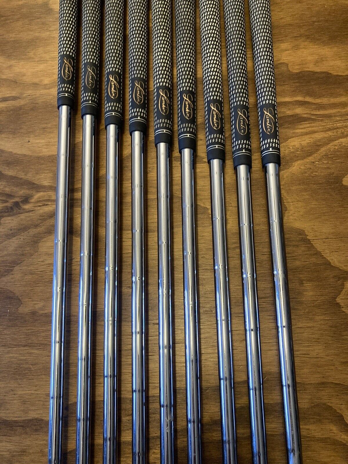 Custom Oil Quenched Titleist DCI 990 Iron Set / 2-PW X-Stiff Flex Steel Shafts