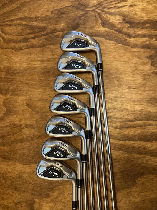 Callaway Apex DCB 21 2021 Iron Set / 5-AW Regular Flex Steel Shafts