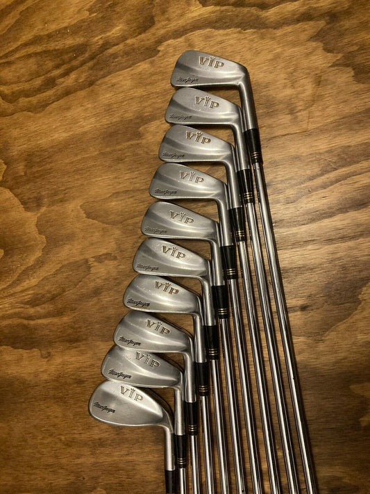 Macgregor VIP Forged Iron Set / 2-PW-SW Stiff Flex Steel Shafts