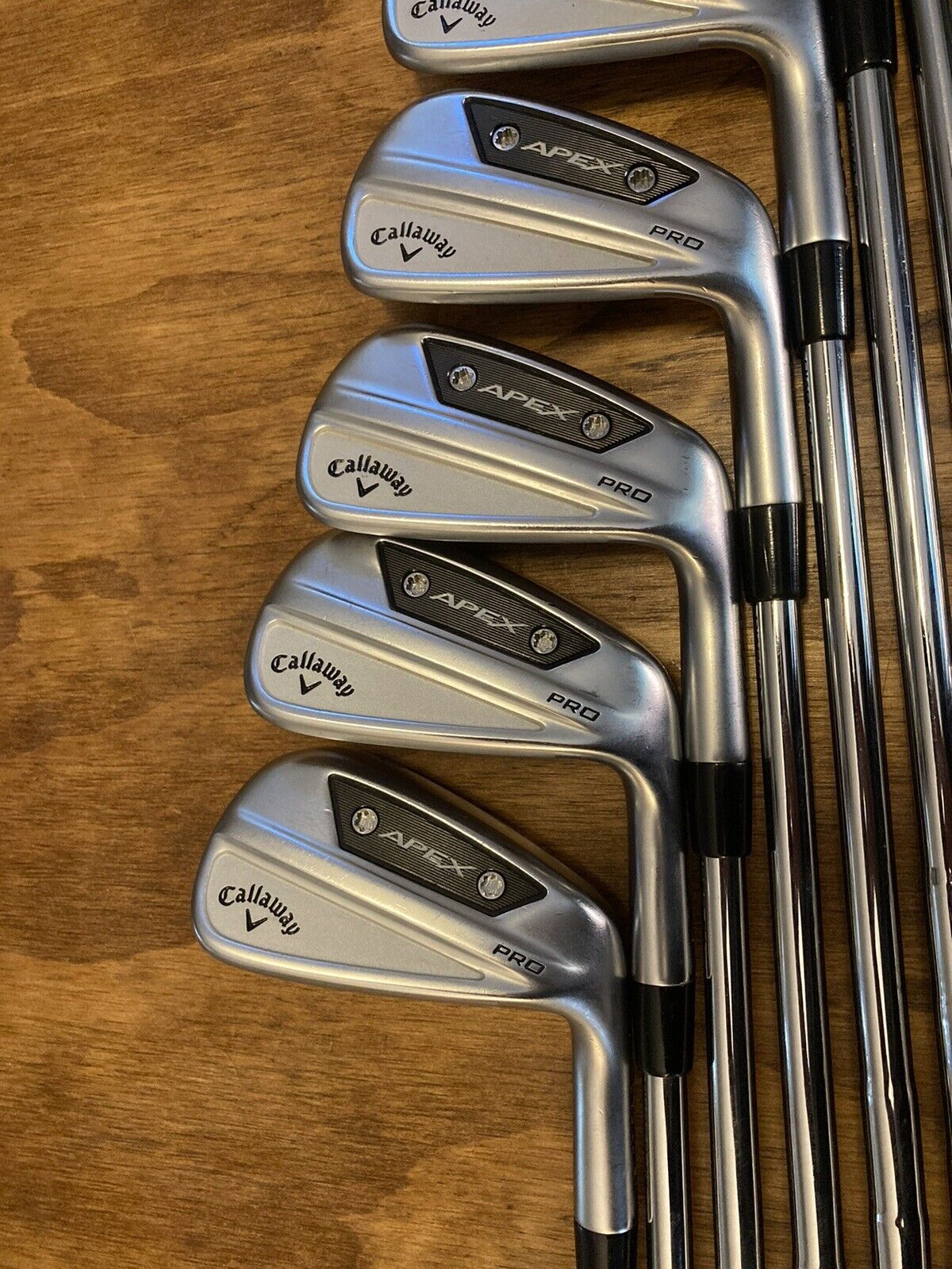 Callaway Apex 24 Pro 2024 Iron Set / 4-PW Stiff Flex Steel Shafts