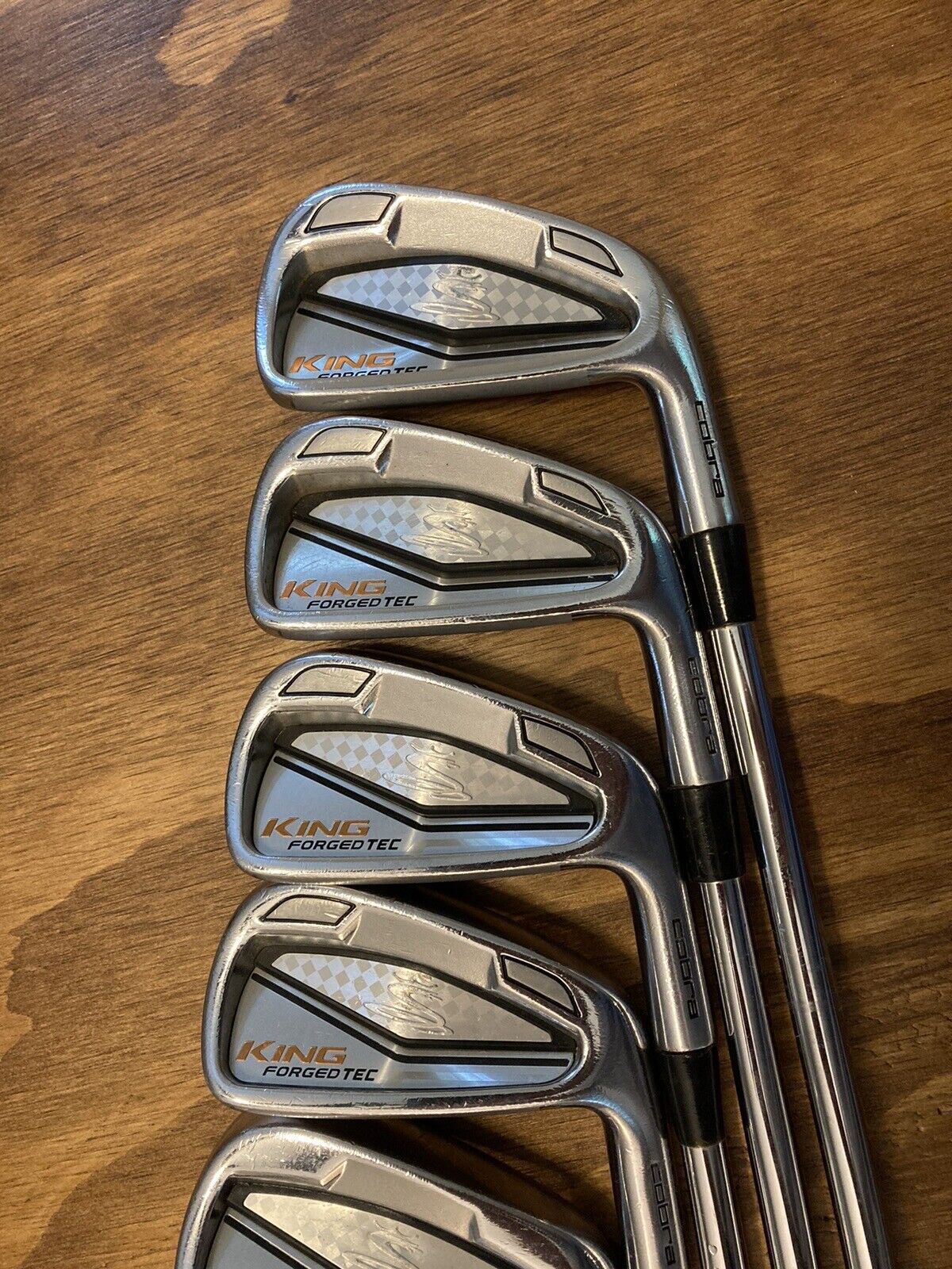 Cobra Forged Tec Iron Set / 4-P Stiff Flex Steel Shafts