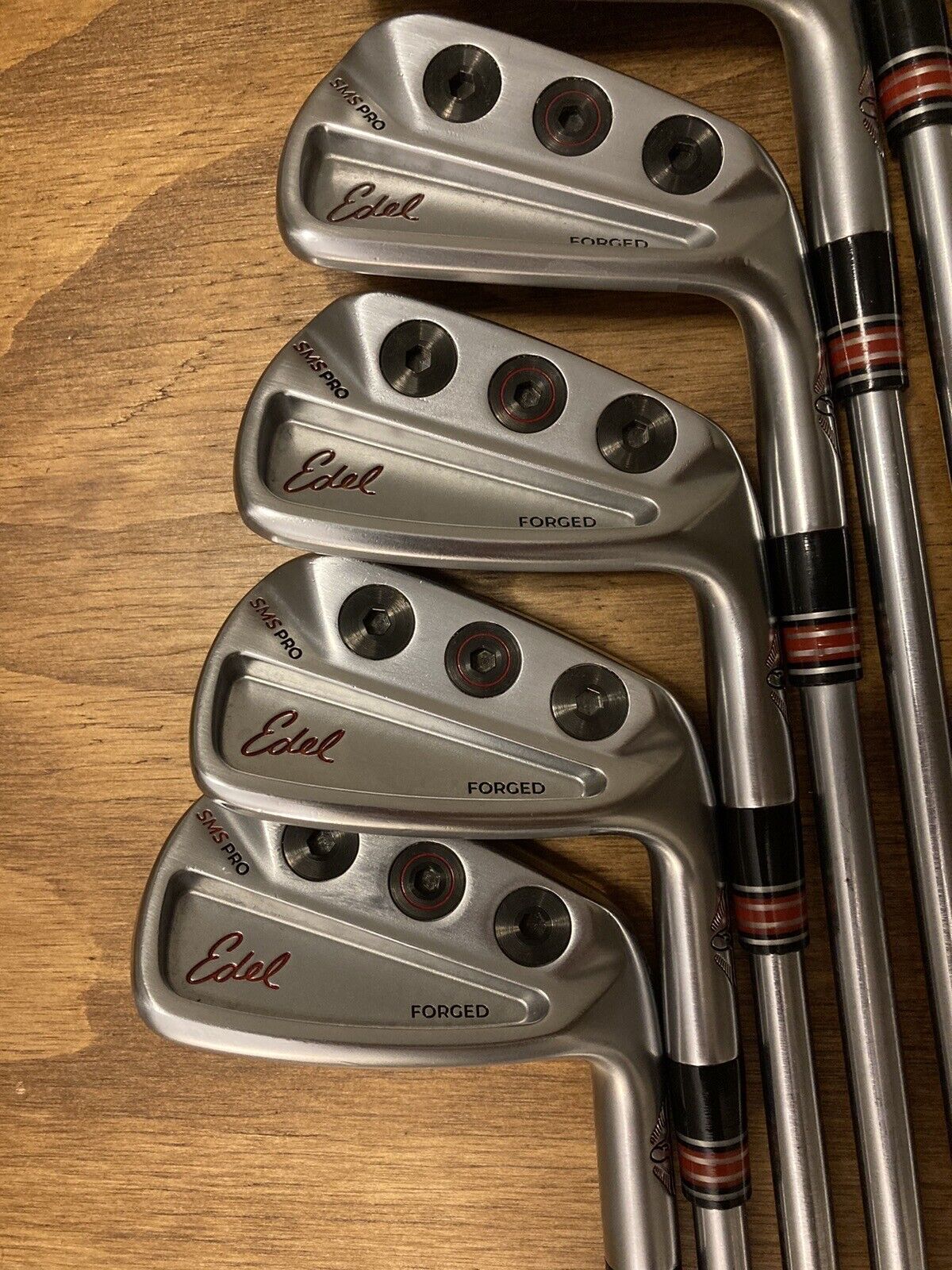 Edel SMS Pro Forged Iron Set / 4-PW X-Stiff Flex Steel Shafts