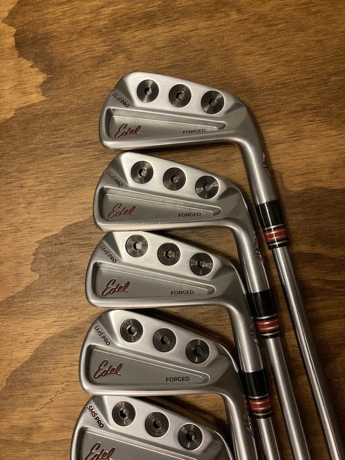 Edel SMS Pro Forged Iron Set / 4-PW X-Stiff Flex Steel Shafts